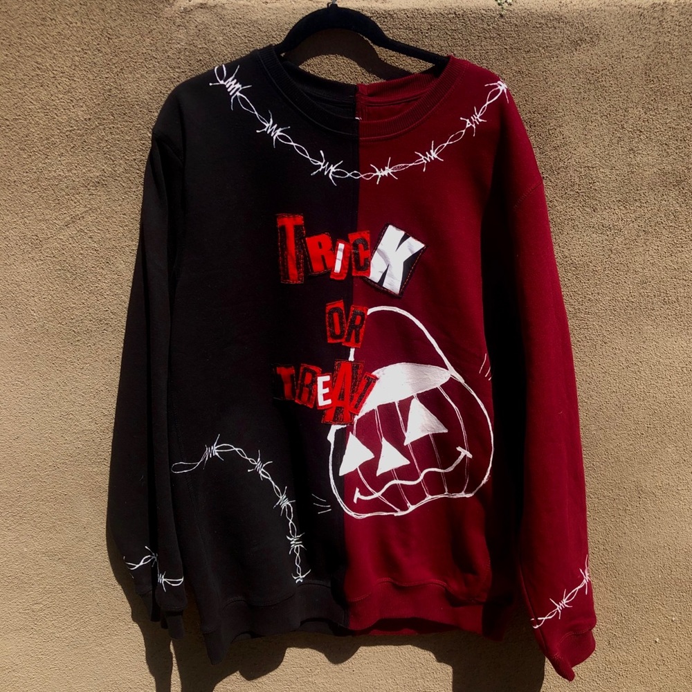 OVERSIZED HANDMADE CREWNECK